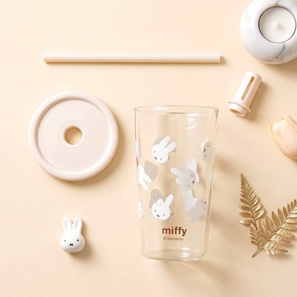 Miffy Clear Straw Tumbler