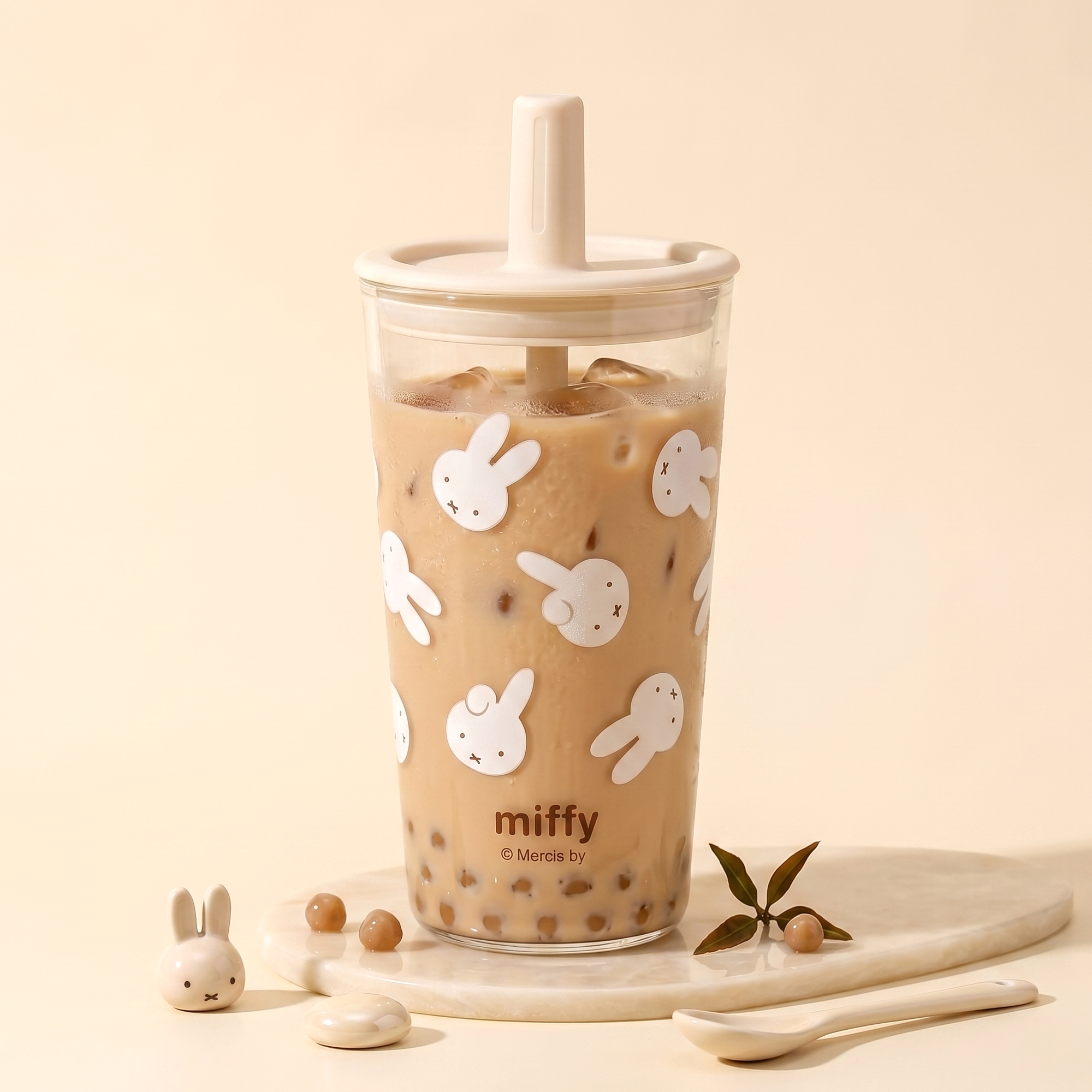 Miffy Clear Straw Tumbler