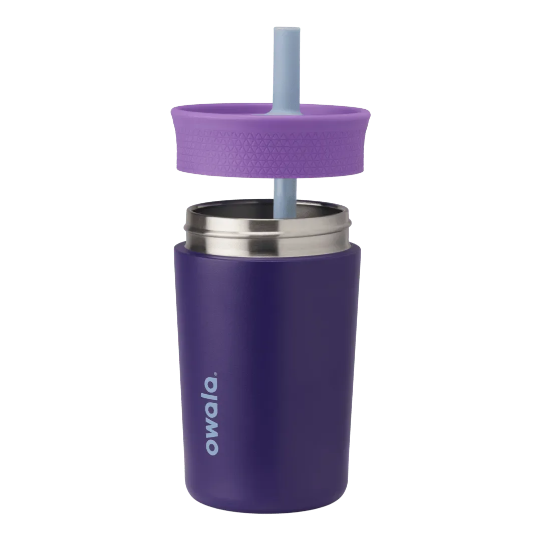 Owala Kids Insulated Tumbler 12oz - Peacock Palace