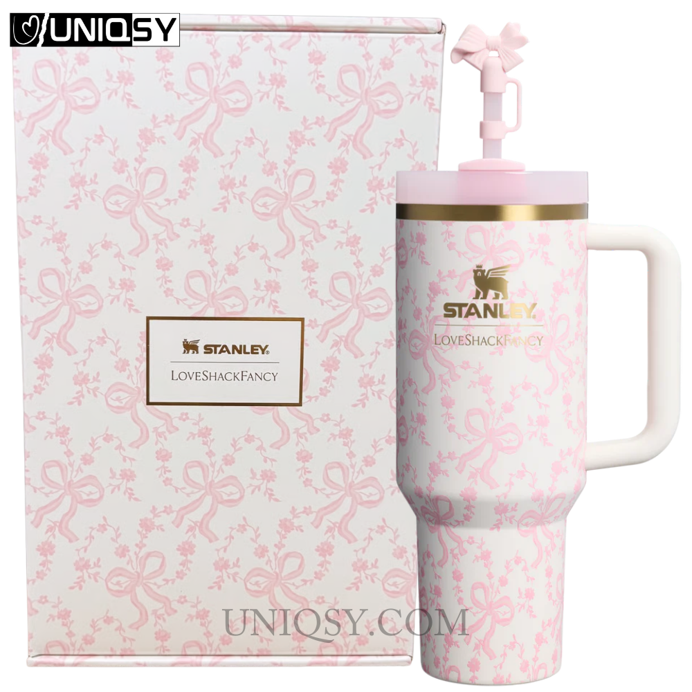Stanley X LoveShackFancy Holiday 40 OZ Tumbler