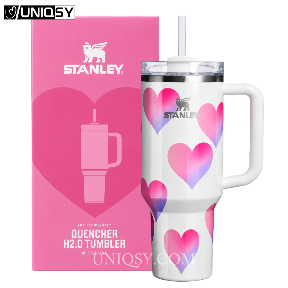 Stanley Frost Heart Gradient Tumbler 40 OZ - Limited Edition